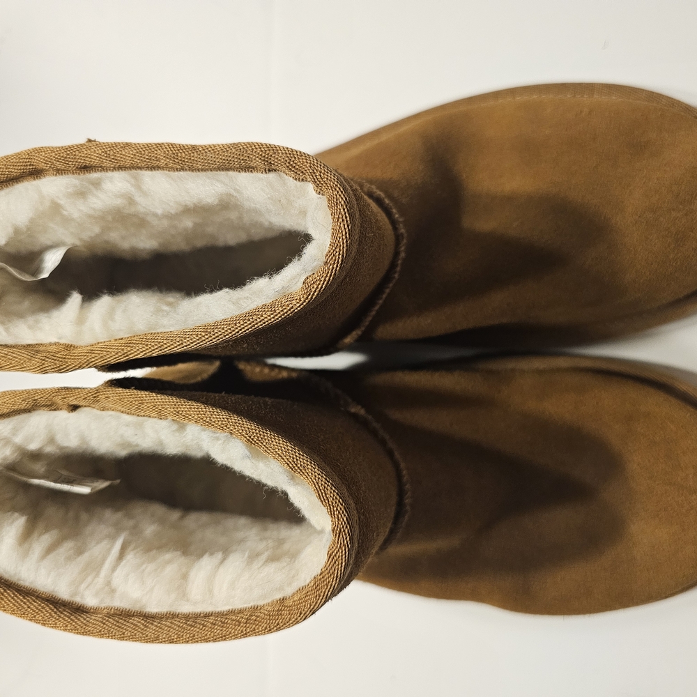 Cozy Brown Suede Boots